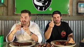 Eating an Obscene Amount of Flanigan s Ribs
