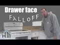 How to repair a kitchen drawer face fall off Easy Home Mender