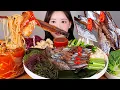 Download Lagu 돌아왔어요 나의 계절..🤎 쫀득꾸덕 과메기와 모리아구칼국수 먹방 Gwane-magi (semi-dried Pacific saury) mukbang korean food