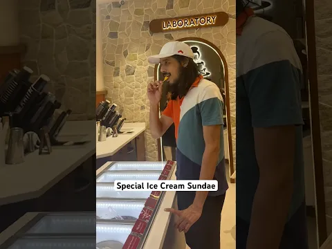 Made Special Ice Cream for Girlfriend!
