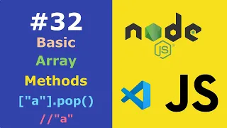 JavaScript for Beginners Basic Array Methods Properties push unshift pop shift