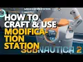 How to craft Modification Station Subnautica 2