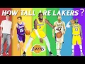 The LA Lakers Height Comparison That Will SHOCK You