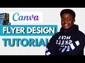Canva Tutorial For Beginners How To Design A Flyer in Canva