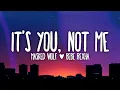 Masked Wolf \u0026 Bebe Rexha - It's You, Not Me (Sabotage) (Lyrics)