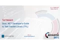 Ted Neward - Busy NET Developer s Guide to Task Parallel Library TPL NET DD 2016