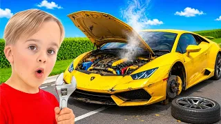 يتعلم الأطفال الصدق دائمًا - مغامرات خدمة سيارات مضحكة!