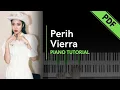 Download Lagu Vierra - Perih (Piano Tutorial + Not Angka)