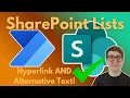 Power Automate - Update Hyperlink Alternative Text in SharePoint List