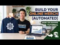 Shopify E-commerce Business Automated Print on Demand Tutorial United State 2026