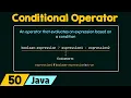 Conditional Operator in Java