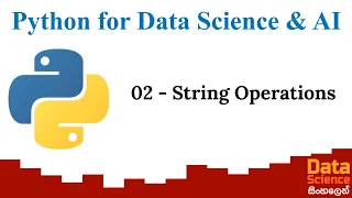 Python for Data Science and AI 02 - String Operations