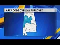 Area code overlay approved