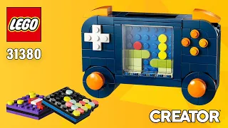 LEGO Creator Retro Gaming Console (31380)[268 pcs] Step-by-Step Building Instructions | TBB