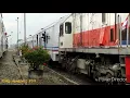 Download Lagu Persilangan Sesama Kereta Api Putri Deli Di Stasiun Bandar Khalipah