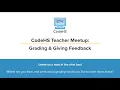 CodeHS Teacher Meetup - Grading Feedback