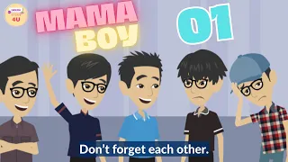 Download Mama Boy Episode 1 | English Story 4U | Drama Story | Family Story | Animated Story MP3