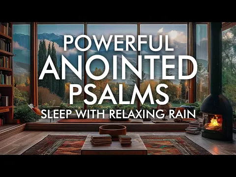 Download MP3 Anointed Psalms For SLEEP With Rain | Fall Asleep With God's Word