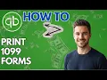 How to Print 1099 Forms in QuickBooks Online 2026 Updated Guide