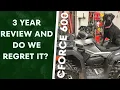 CFMOTO CForce 600 3 year review do we regret it
