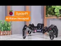 Hiwonder SpiderPi AI Intelligent Visual Hexapod Robot Powered by Raspberry Pi