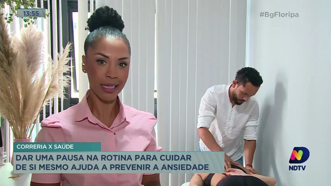 Dar uma pausa na rotina para cuidar de si mesmo ajuda a prevenir a ansiedade