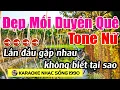 Download Lagu Đẹp Mối Duyên Quê - Karaoke Tone Nữ - Karaoke Nhạc Sống 1990 - Beat Mới