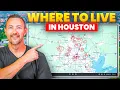 Where Should You Live in Houston Texas Full Suburb Map Tour