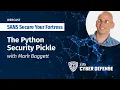 The Python Security Pickle