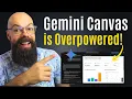 New Gemini Canvas Will Make You Mad You Wasted Hours Doing This