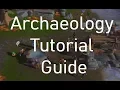 Runescape 3 New Skill Released Archaeology Tutorial Guide