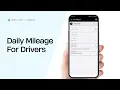 How Drivers Can Log Daily Mileage in Simply Fleet App Mileage Tracking Tutorial