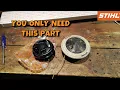 Worn Out STIHL Bump Head Repair Stihl Autocut C26-2
