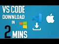 How to setup VS Code in 2 mins Windows Mac English Hindi 2026 Updated