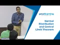 Normal Distribution and Central Limit Theorem Machine Learning Great Learning