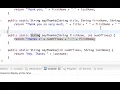 Overloaded Method Example in Java