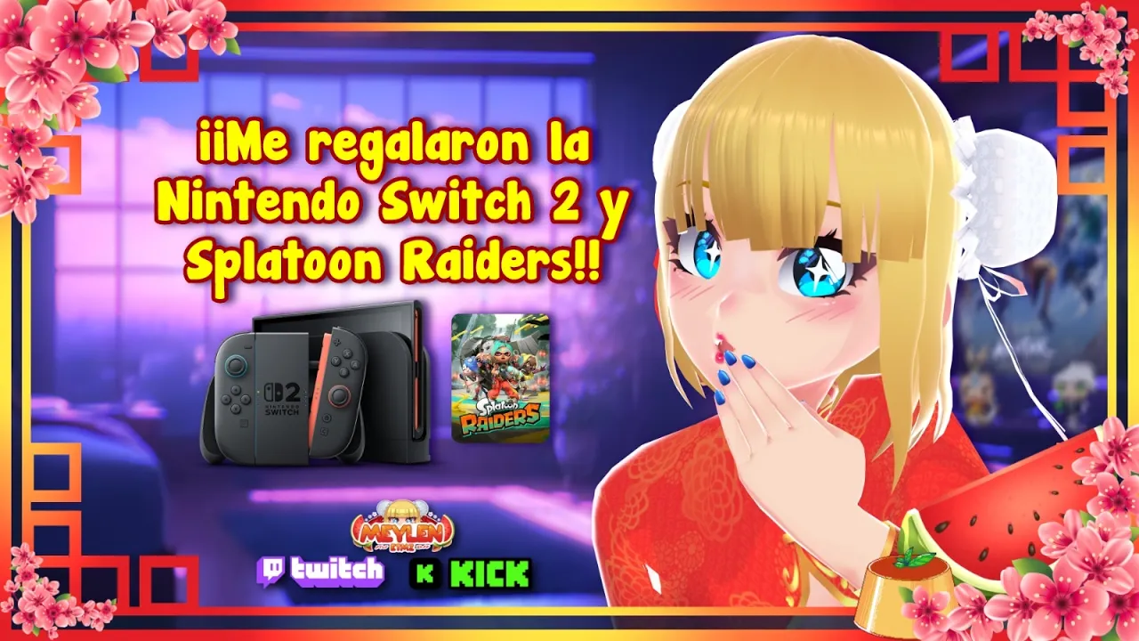 Me regalaron la Switch2 y el Splatoon Raiders!!  | Stream Pasado.