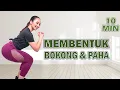 Download Lagu 10 Menit Olahraga Membentuk PAHA \u0026 BOKONG! Tanpa Loncat | Workout Pemula