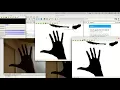 hand detection using threshold