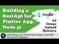 Part 7 Uploading Images With RestApi Using Node js GridFs Flutter And Node js Step by Step