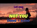Download Lagu NOT YOU ~ Alan Walker x Emma Steinbakken || [Slowed + Reverb] Lofi song lyrics.