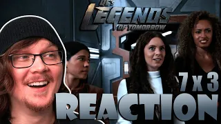 dcs legends of tomorrow 7x3 reaction review season 7 episode 3 100th episode