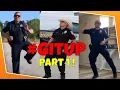 These Police Officers KILL the GIT UP Dance Challenge