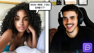TROLLING ON UMINGLE WITH DIFFERENT VOICES