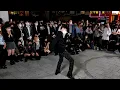 4×4 STUDIO, KWANHYO. SHOWING ANOTHER LEVEL PERFORMANCE ON HONGDAE STREET BUSKING. DEEPLY IMPRESSED.