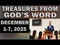 TREASURES FROM GOD S WORD FOR THE WEEK OFDECEMBER 1-7 2025 CHRISTIAN LIFE AND MINISTRY MEETING