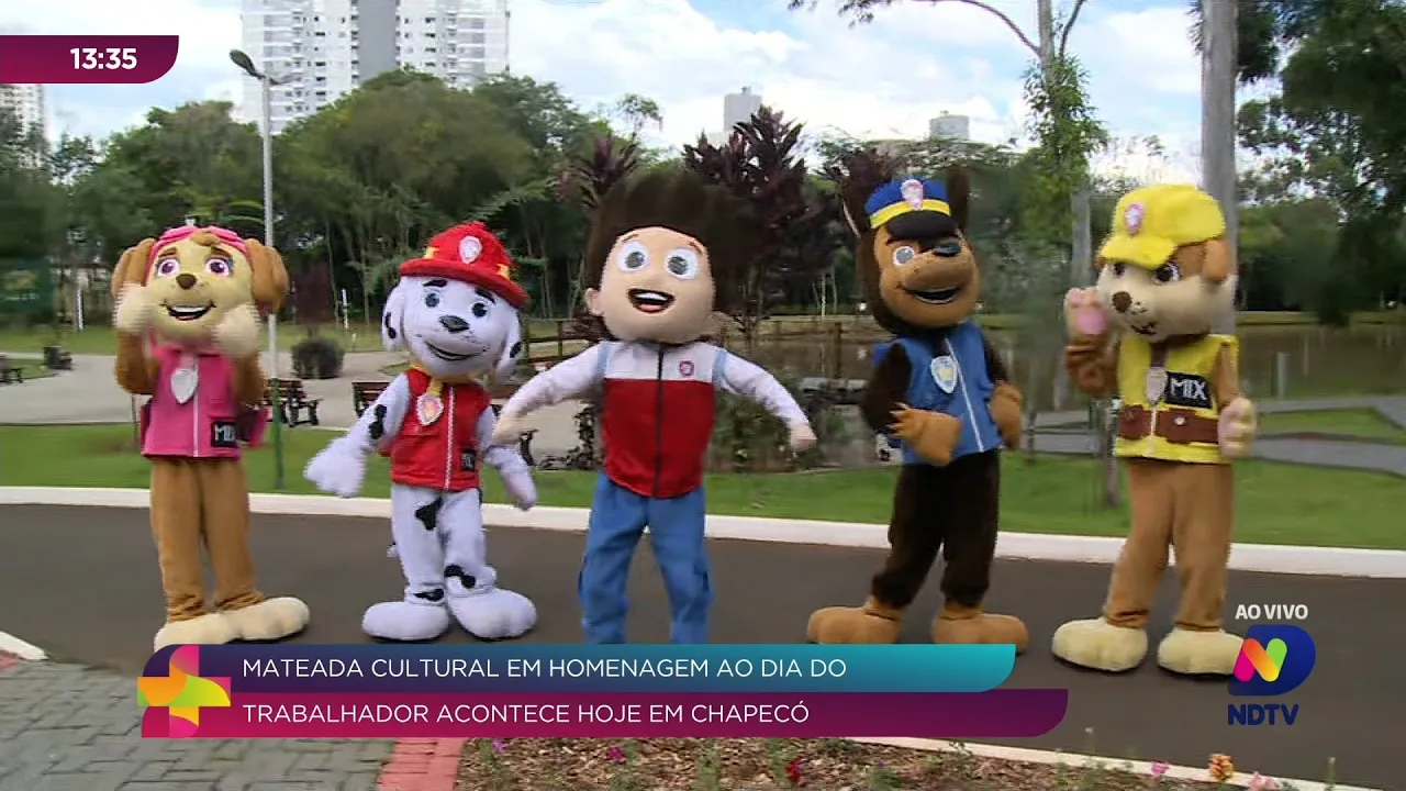 Mateada Cultural: Comemoração diferente para o Dia do Trabalhador em Chapecó