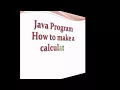 How to make a calculator in BlueJ
