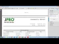 Training-Utilizing JPRO for Reporting