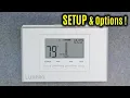 LUX Pro P621U Setup INSTALL Settings P521U LTX9100U LTX500U LTX700U LTX1500U Thermostats